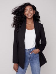 Ponte Black Blazer C6275