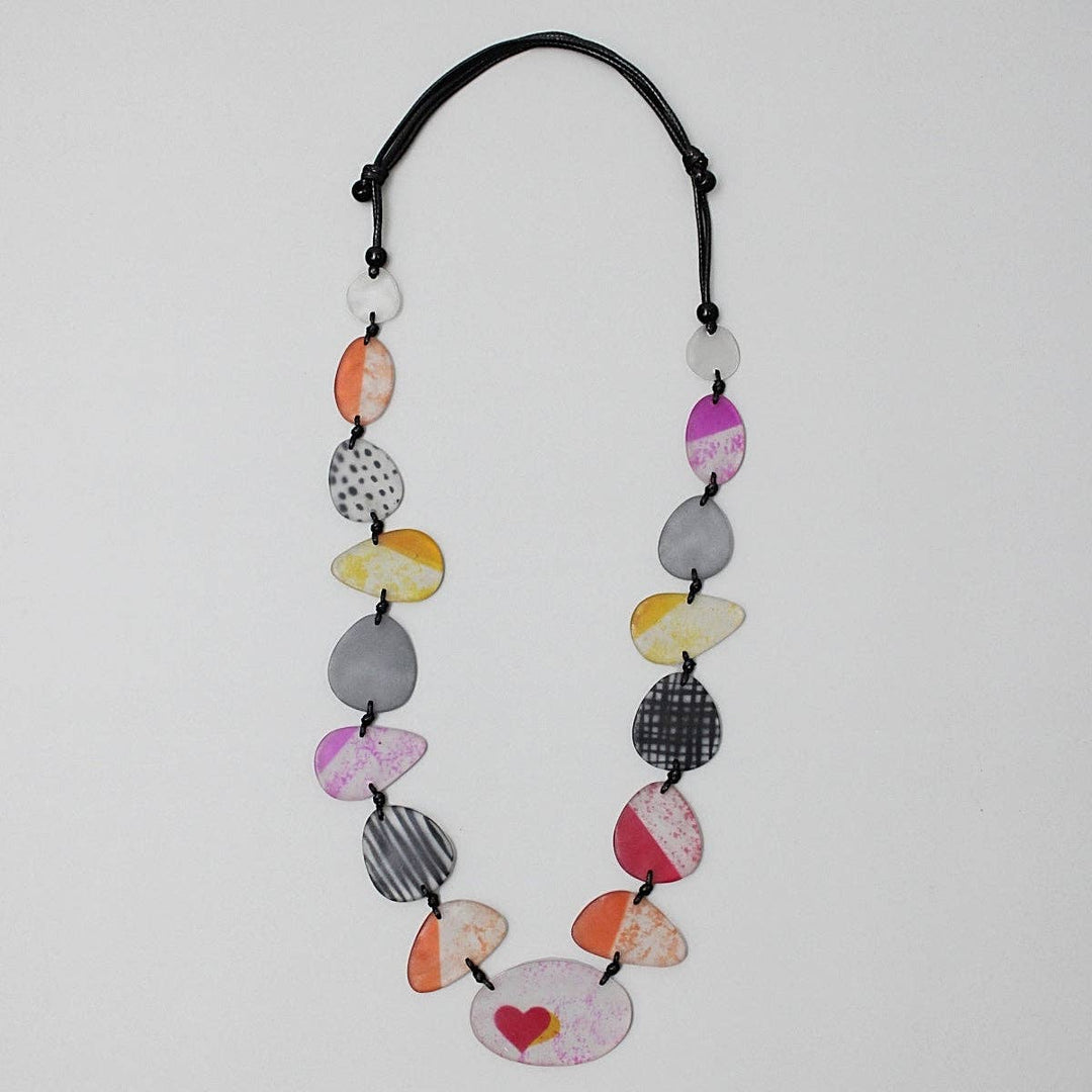Sylca Designs - Multi Color Frosted Emmerson Necklace