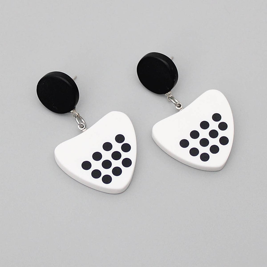 Sylca Designs - White Marley Earrings