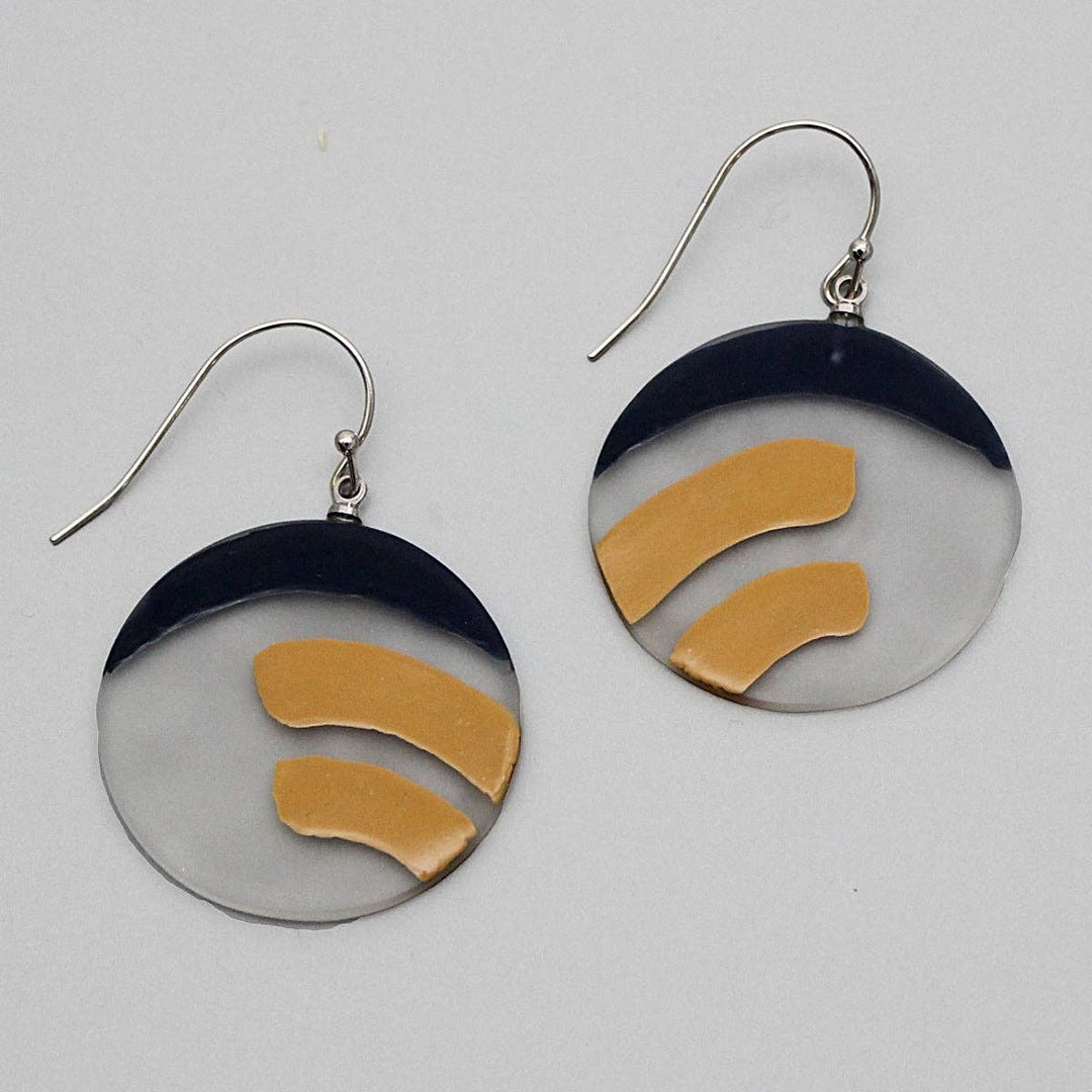 Sylca Designs - Mustard Eliana Earrings