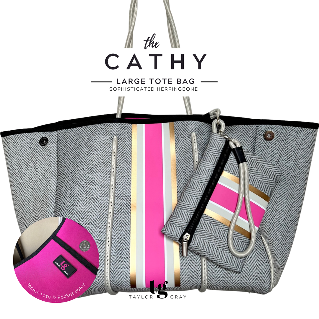 TAYLOR GRAY - The Cathy Neoprene Tote | shoptaylorgray