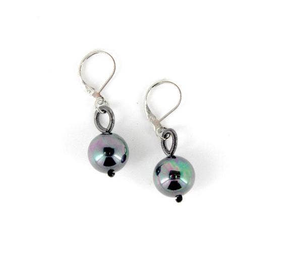 Sea Lily - 209 - Slate PW with Black Pearl