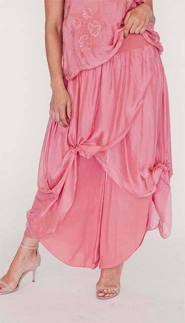 Double Layer Silk Skirt/Pant 61320