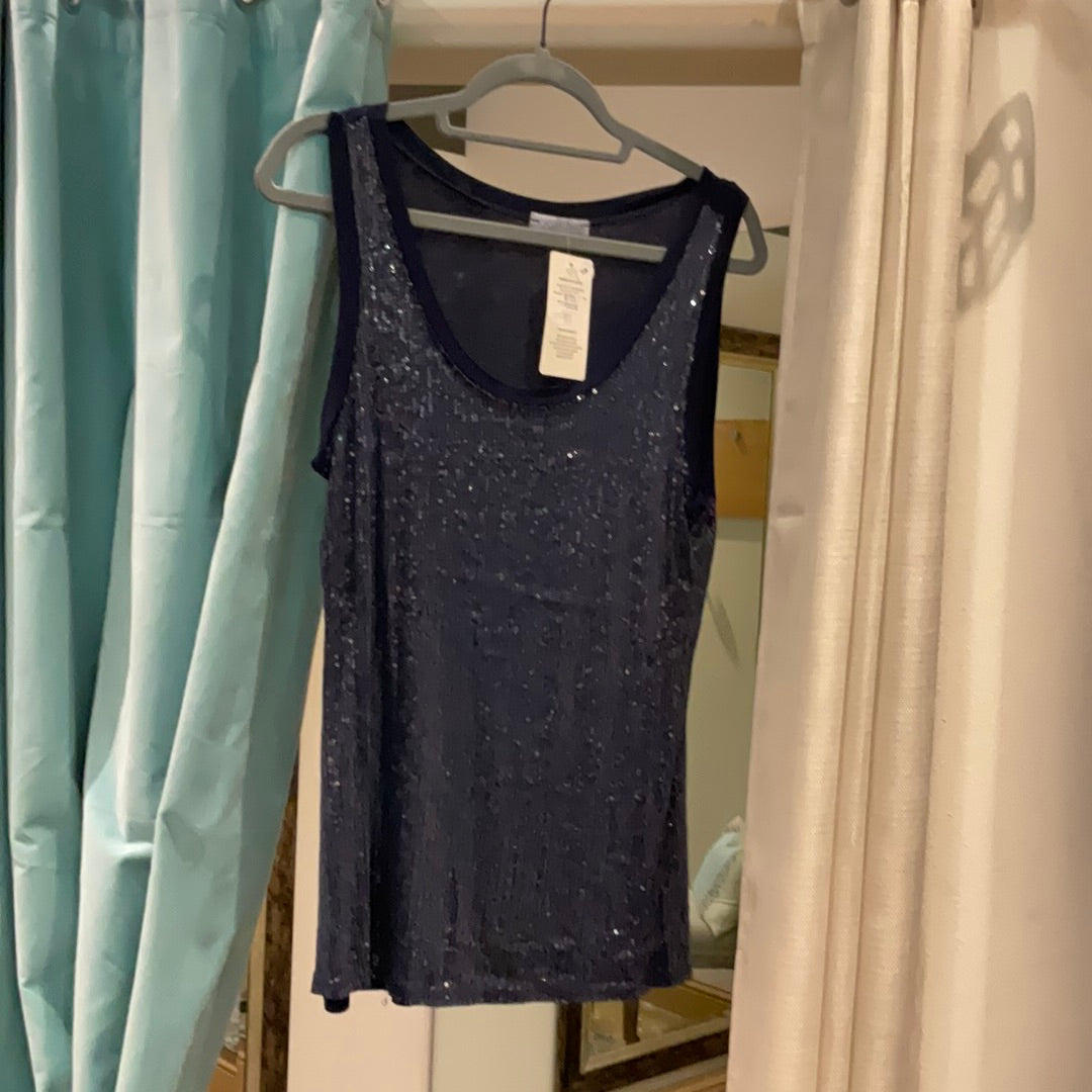 Made in Italy Sequined tank