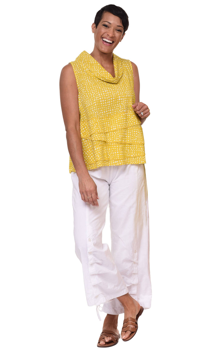 CV63 Leilani Top Goldfish Dots: S