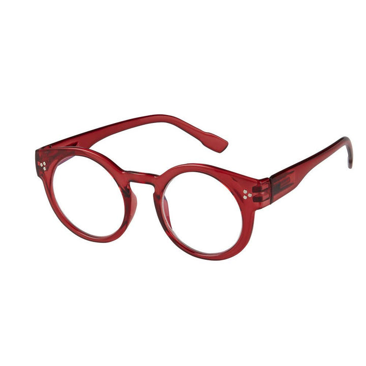 I Heart Eyewear - York Reading Glasses: Red / +3.0