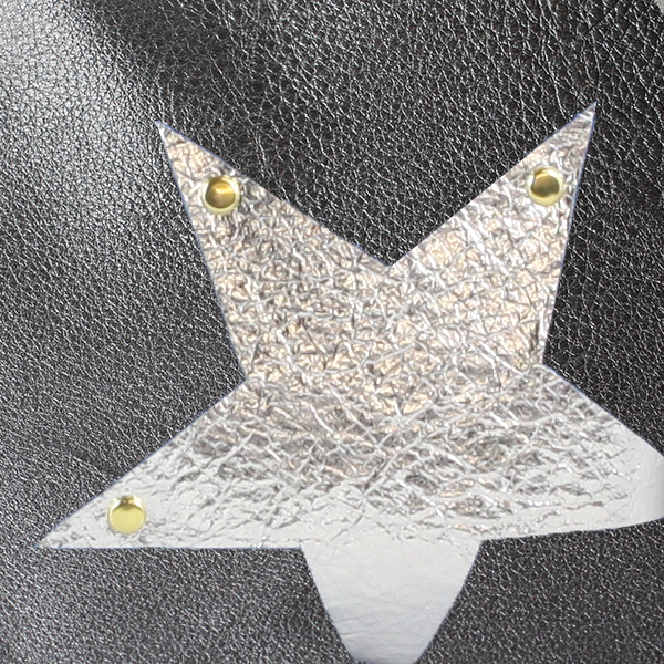 Metallic Vail Hipbag w/Star: Gunmetal