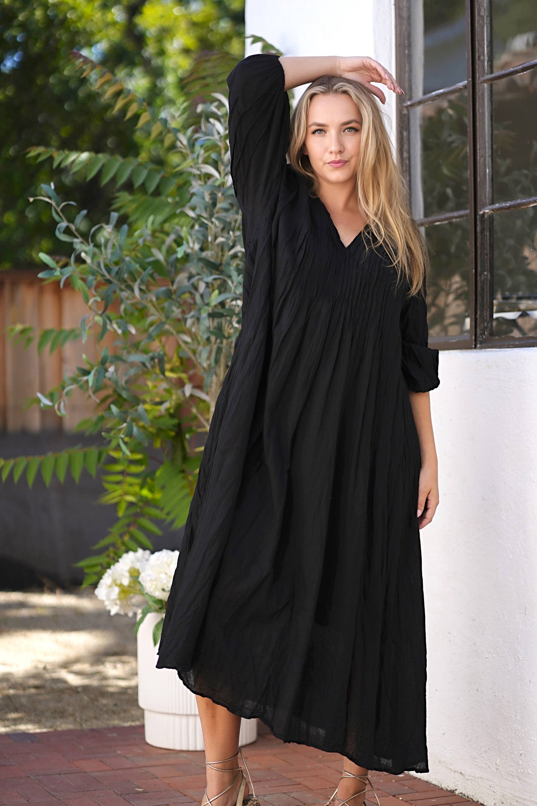 Zing Dress: Navy / S/M