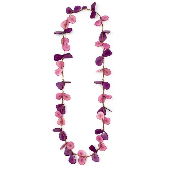 Slice Necklace: Onyx/Charcoal