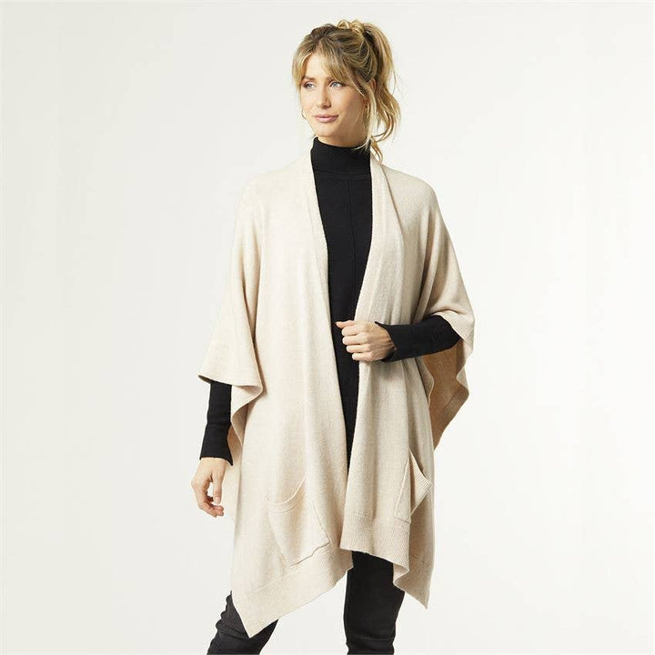 Cardi w/ Pocket Blk