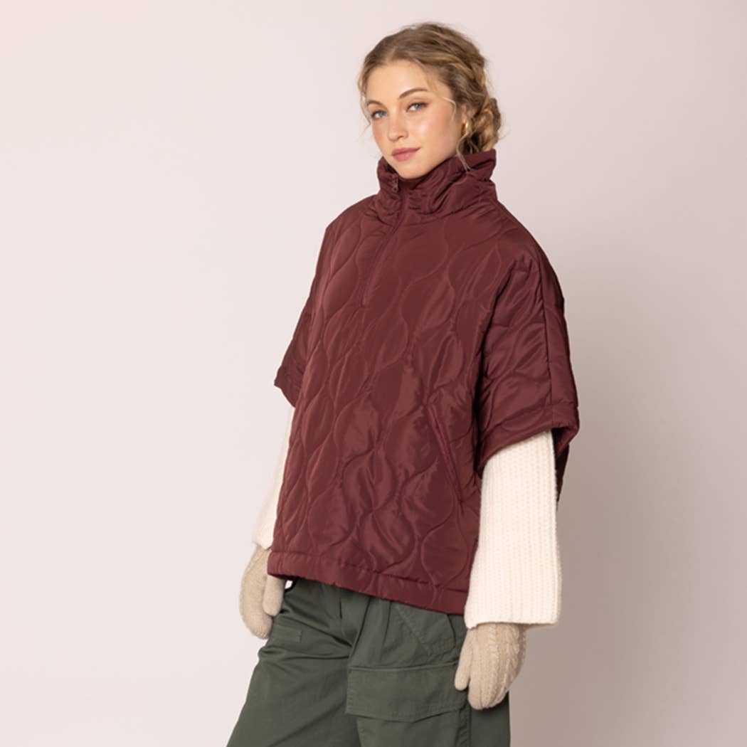 Quilted JKT : BLK / One Size