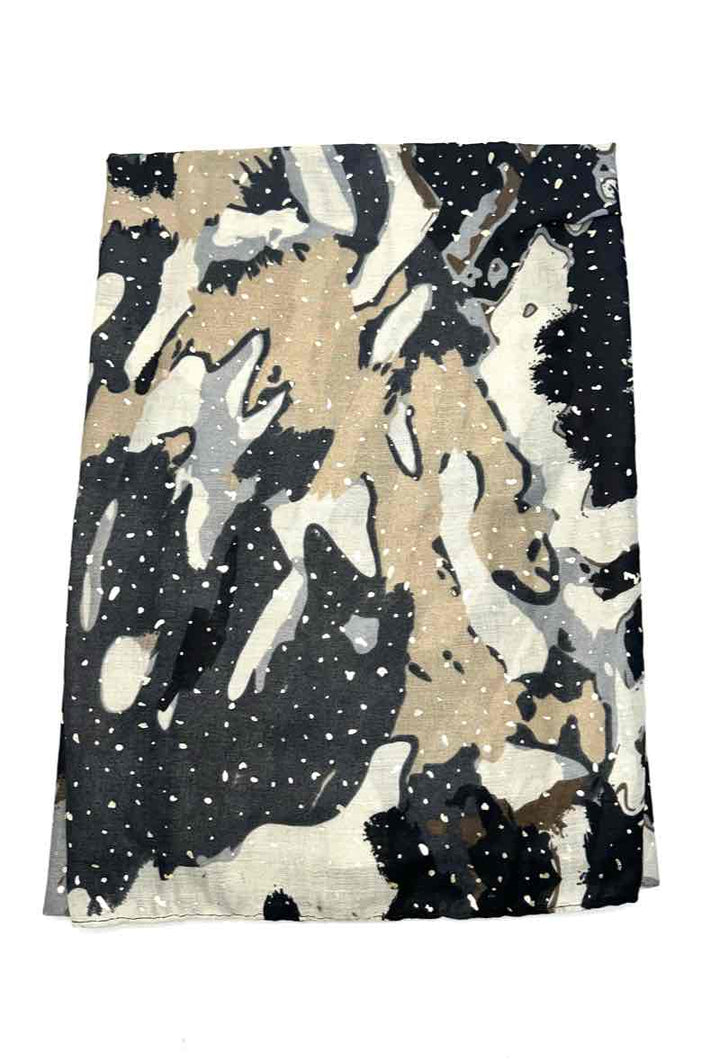 scarf : Black