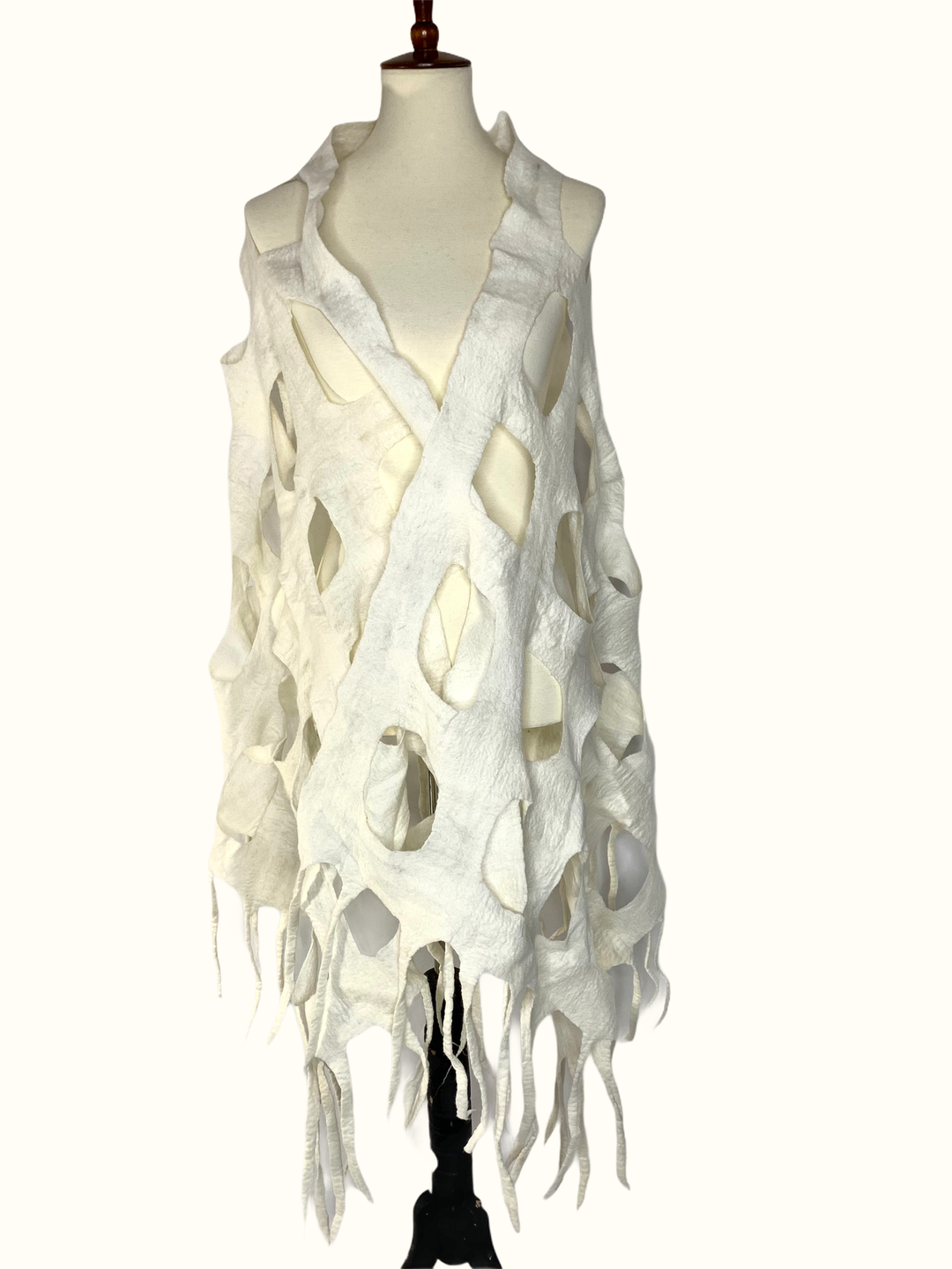 Windowpane Wrap - White