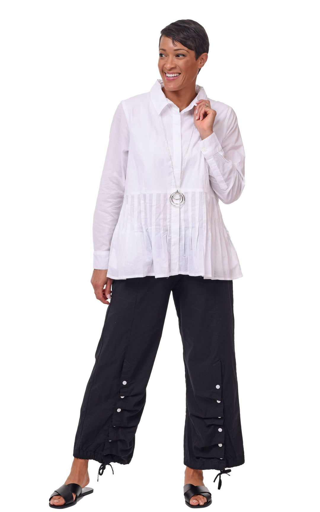 Tulip Clothing - CV21 Scooter Pant in Black: XS