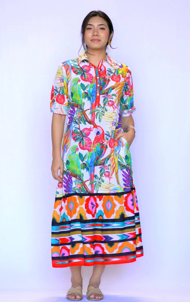 Tropics Dress Multi: Multi / S