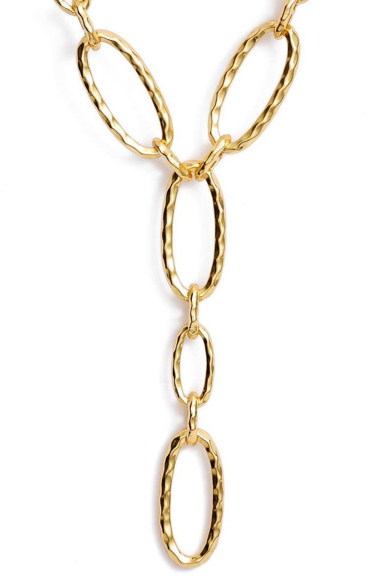 Y Link Necklace : GOLD