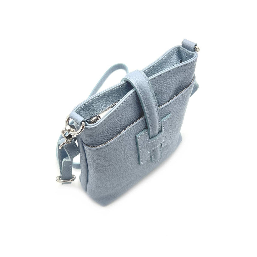 Leather bag, Made in Italy, 112614: Orange