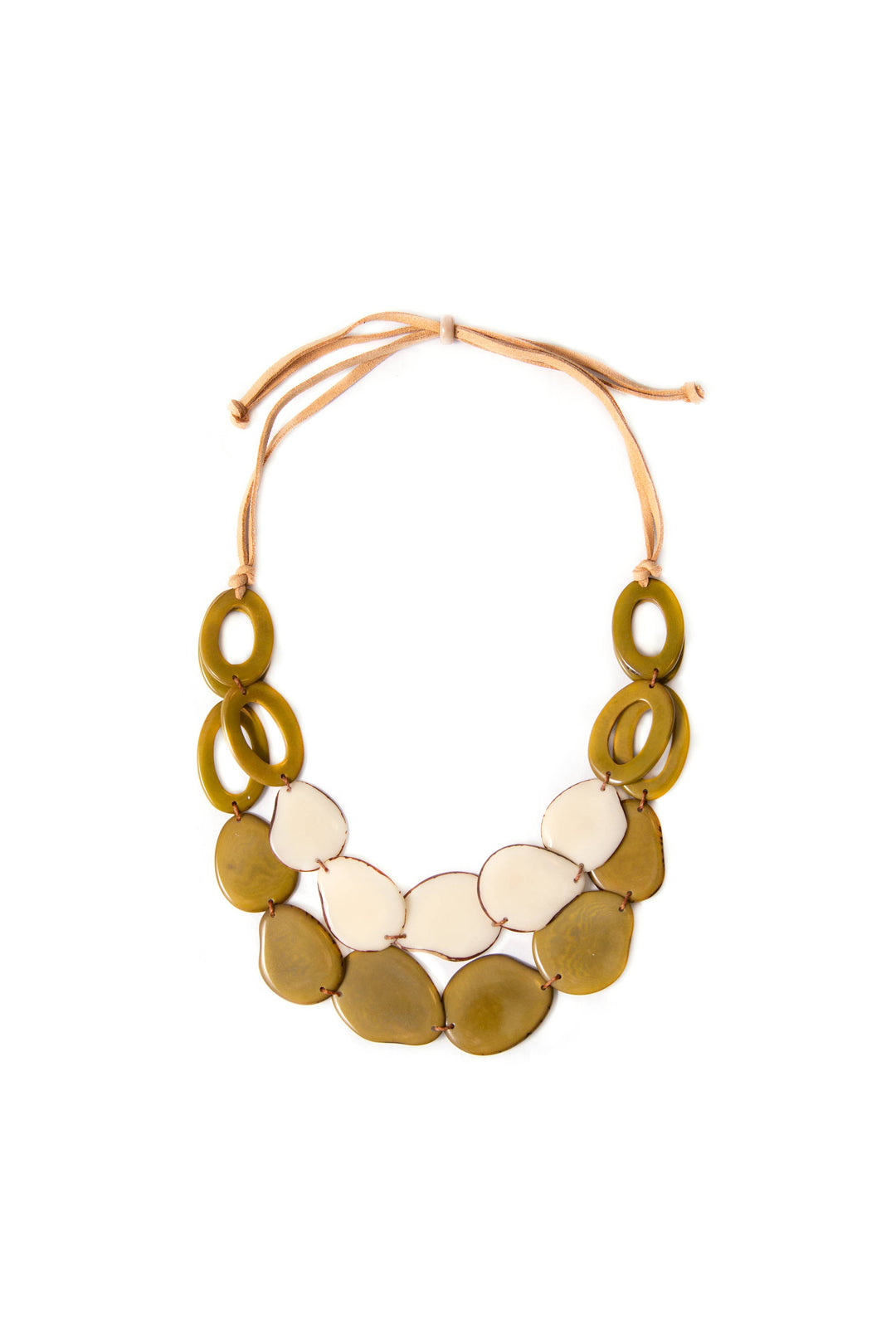 Africa Necklace: Burgundy Combo