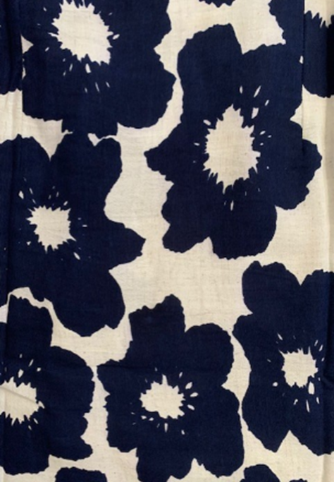Navy Koko Floral Shirt: S