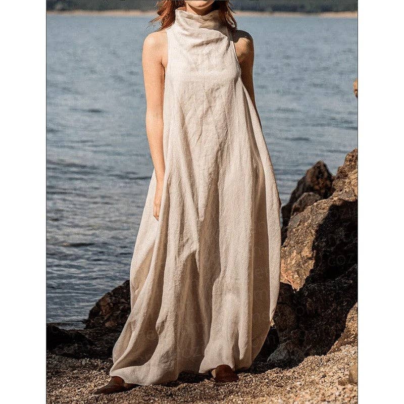 Maxi Dress : BLACK / L