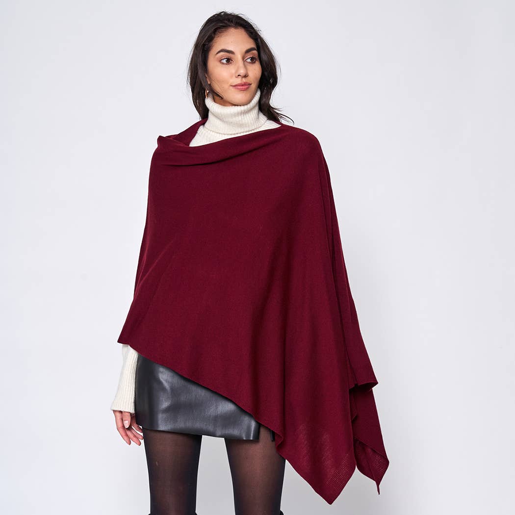 Scarf Poncho: RST / One Size