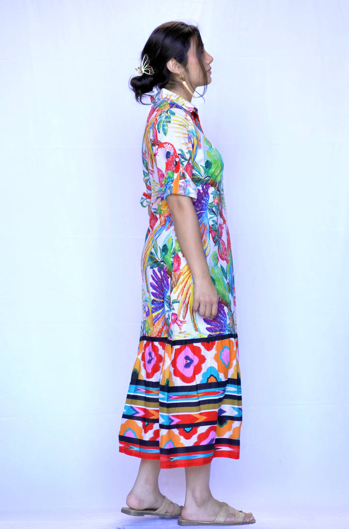 Tropics Dress Multi: Multi / M