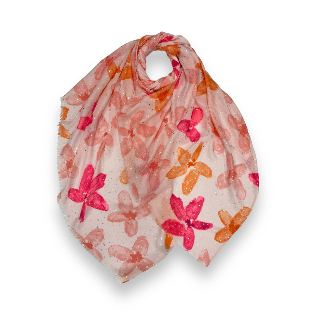Summer bright scarf: Beige