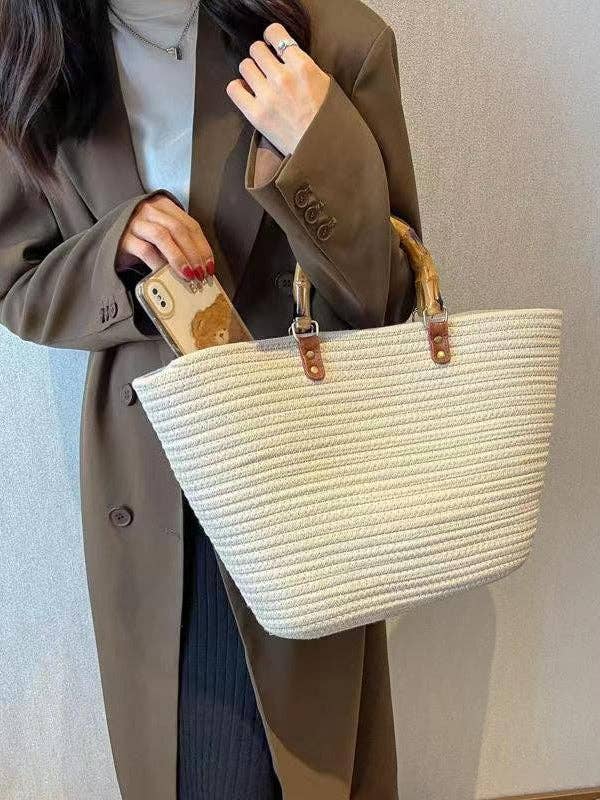Fashion Handbags: BEIGE