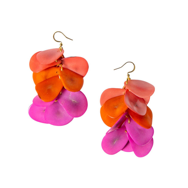 Bailey Earrings: Mocha Combo