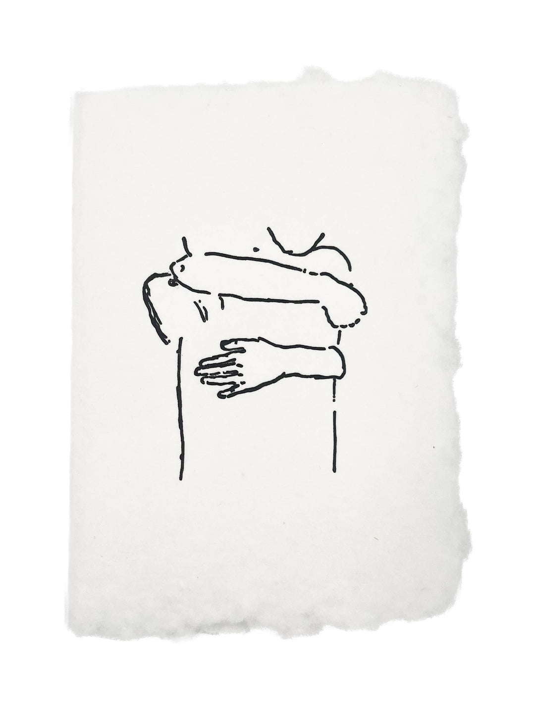 Hug sketch: Single / Folded