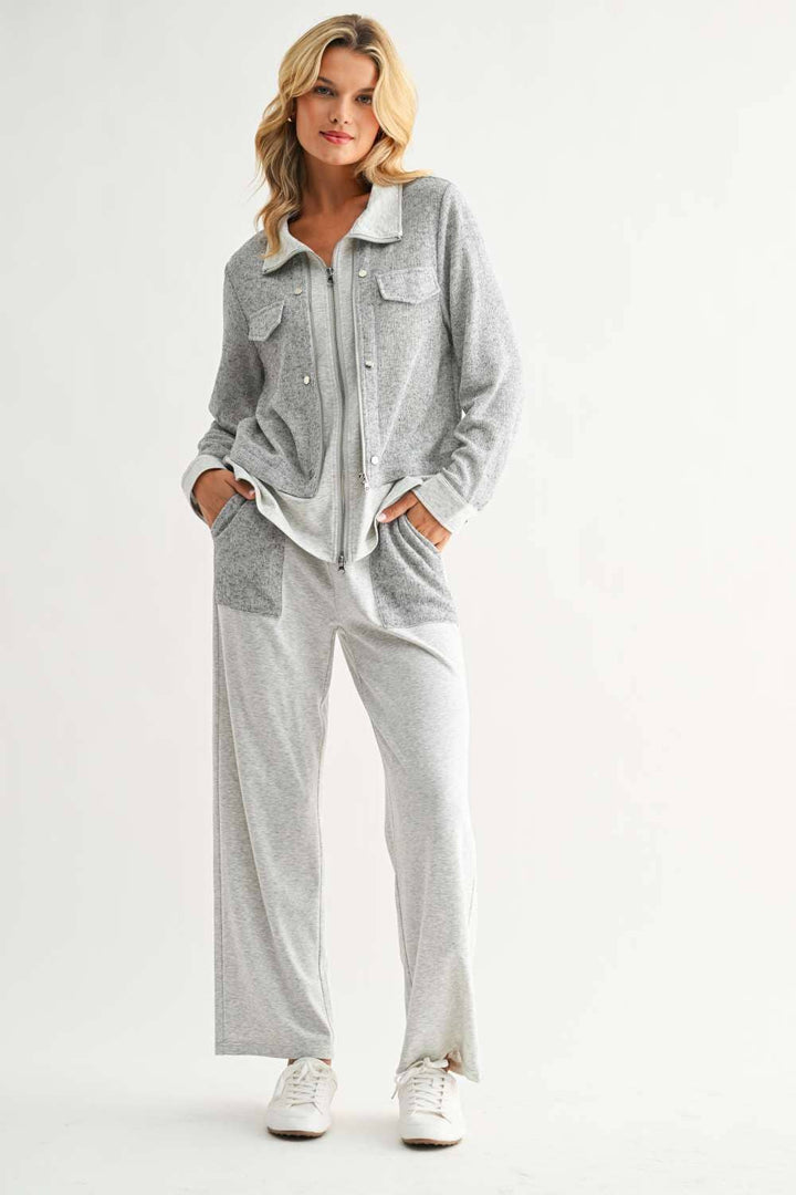 Jeannie Pants: Heather Grey / S