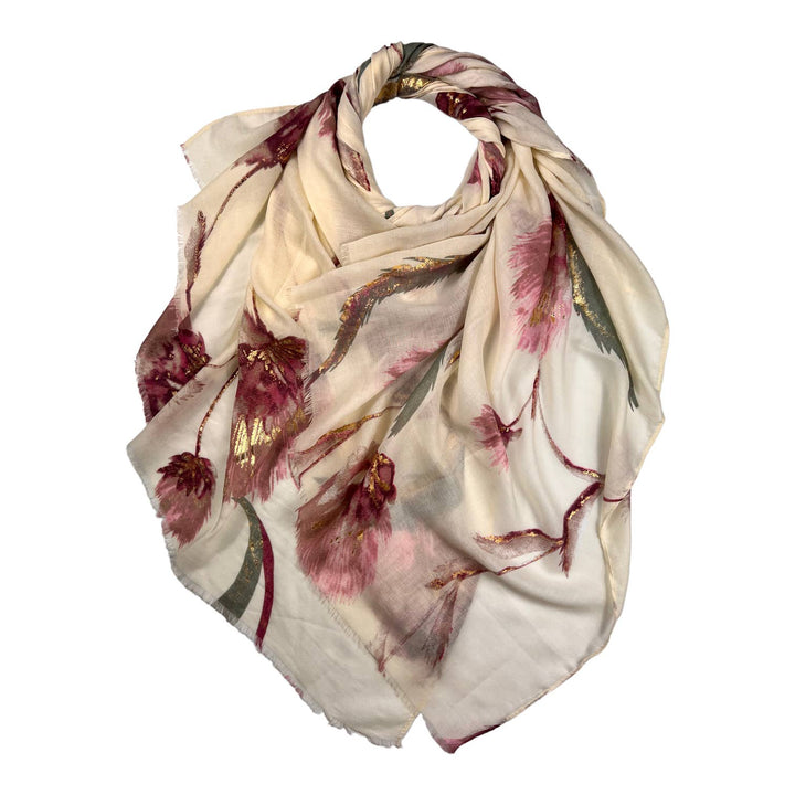 Dusty miller scarf: Black