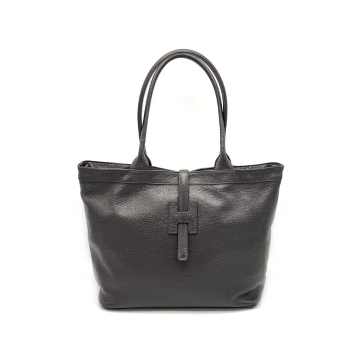 leather bag, Made in Italy, 112605: Brown