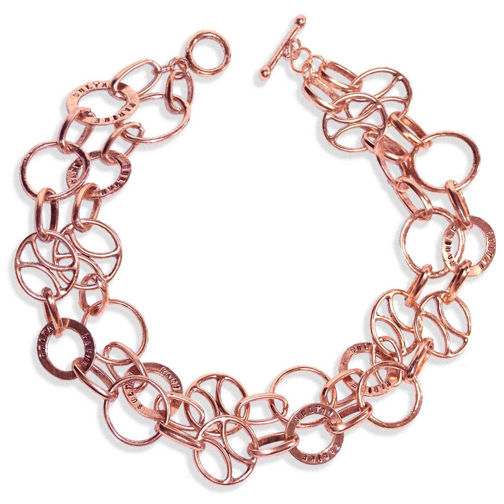 Mixed Media Necklace GOLD