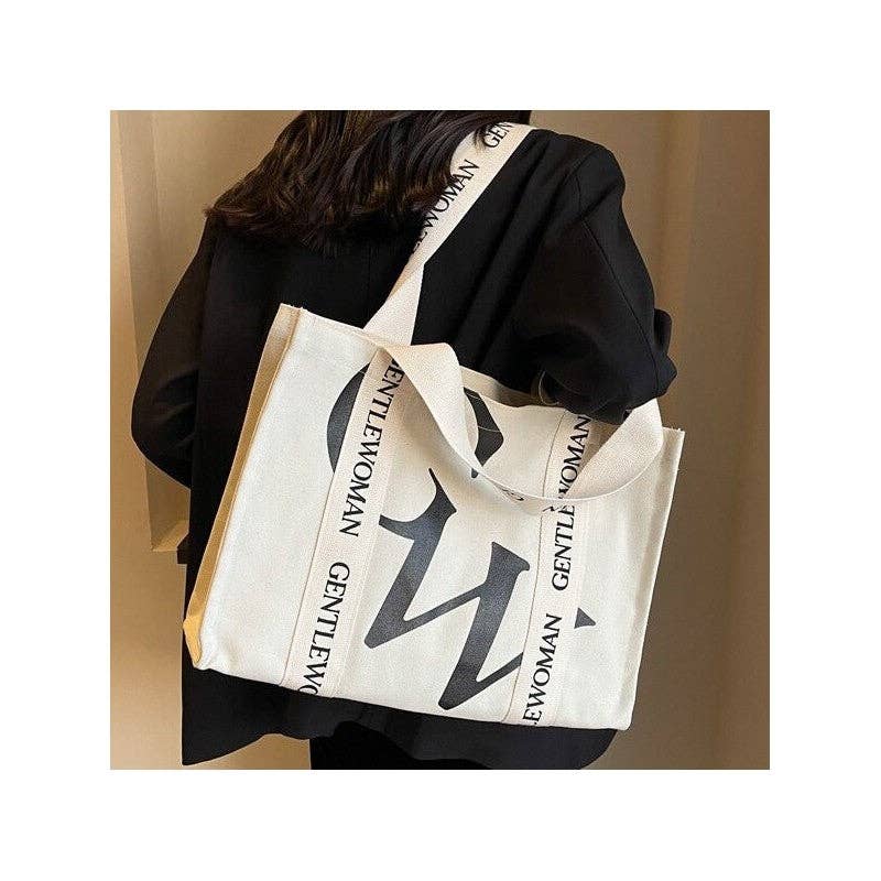 CHIC CANVAS TOTE