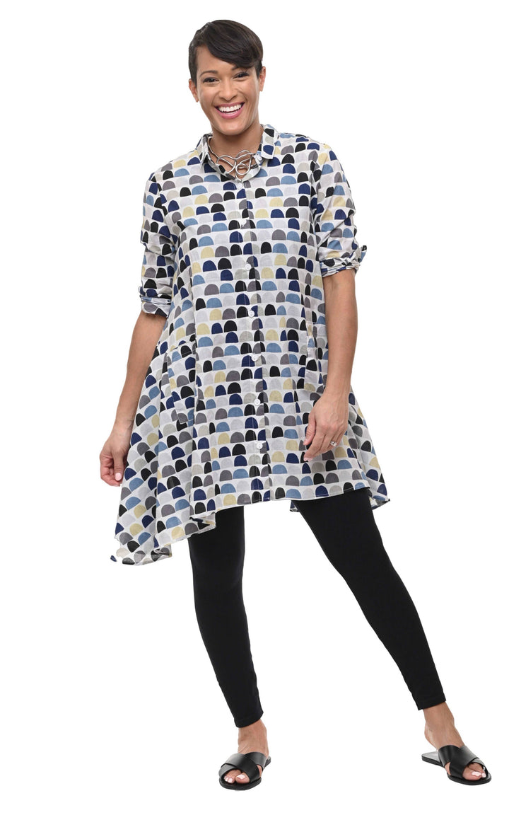 CV537 Demi Button Down /S