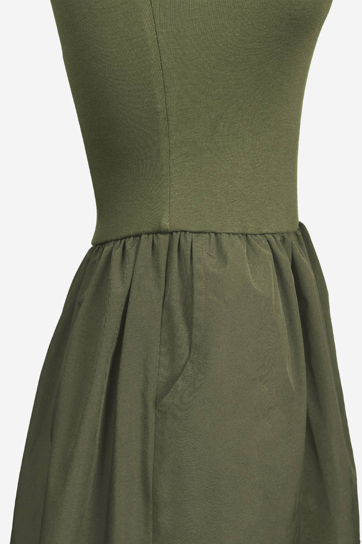 Strapless Maxi Dress: Black / M