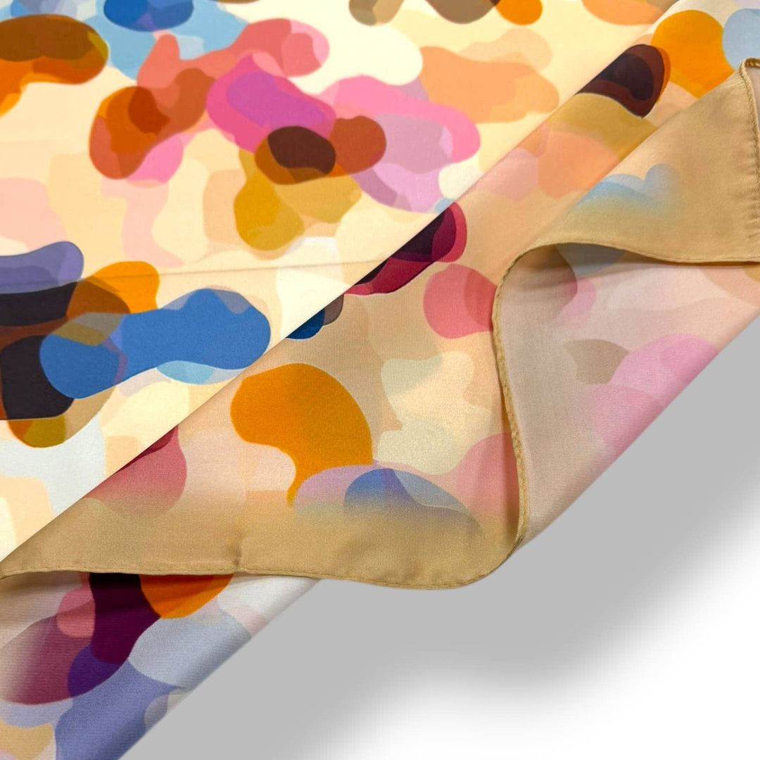 Abstract Camouflage Square Scarf