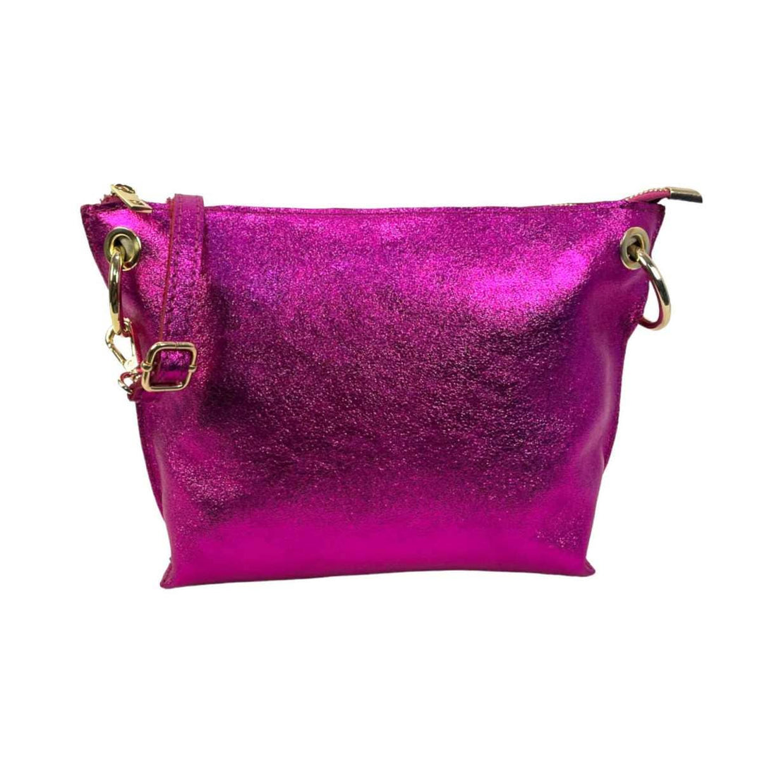 Leather Bag : Rose Gold