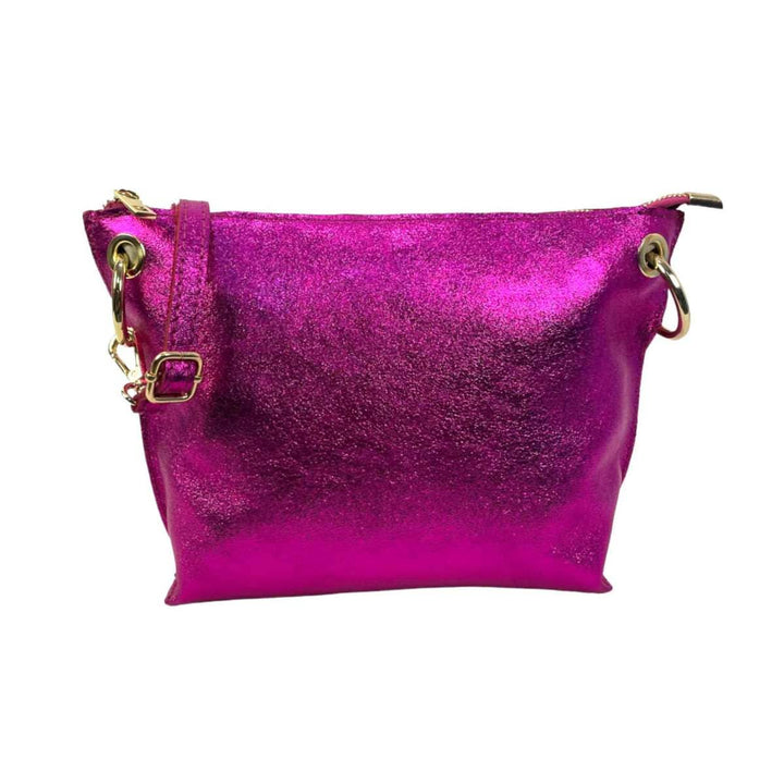 Leather Bag : Rose Gold
