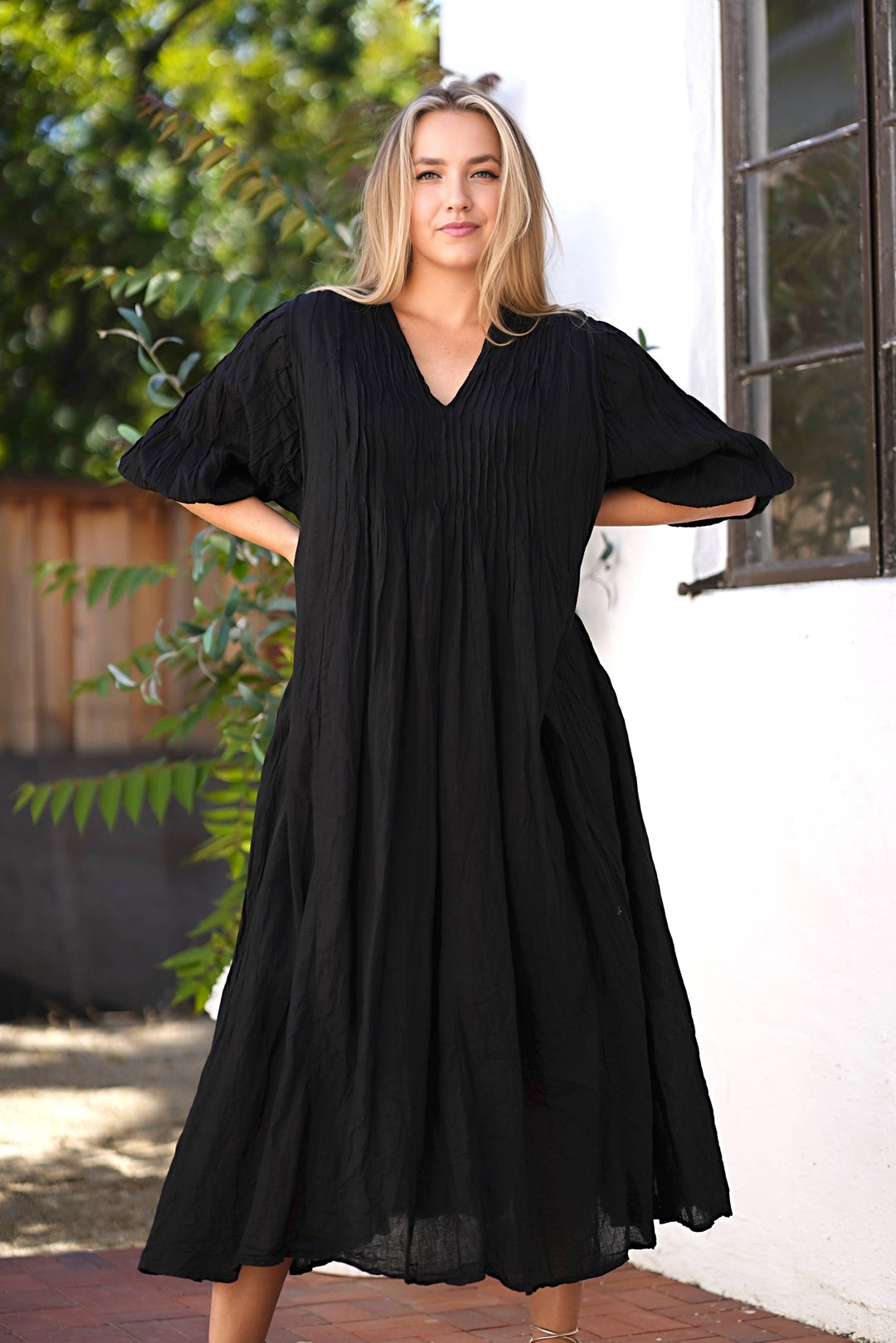 Zing Dress: Navy / S/M