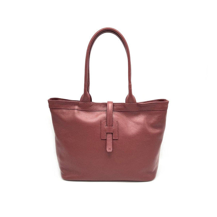 leather bag, Made in Italy, 112605: Brown