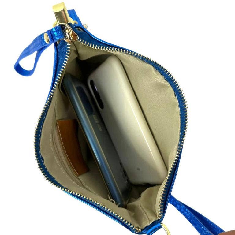 Leather Bag: Light green