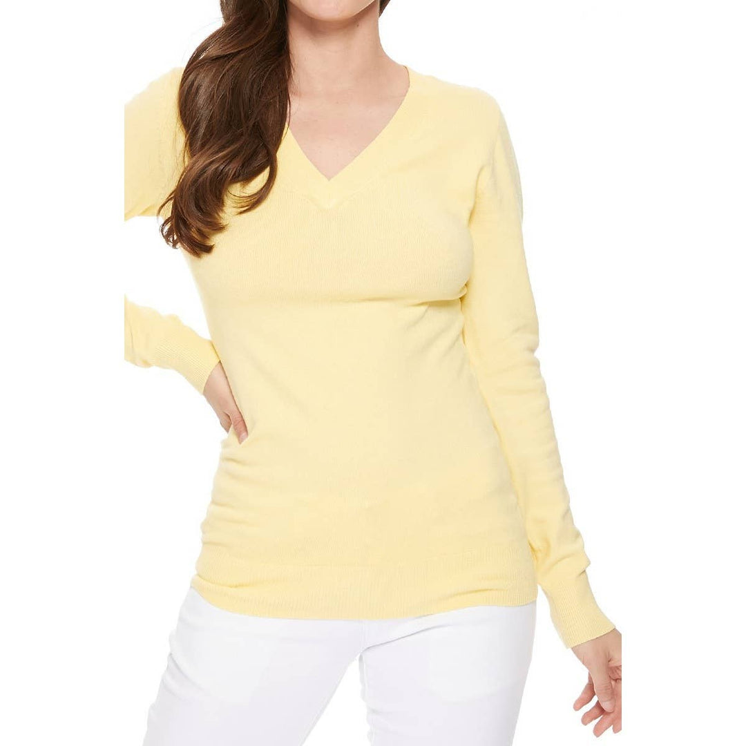 V-Neck Soft Sweater  MK5501: NAVY / XL
