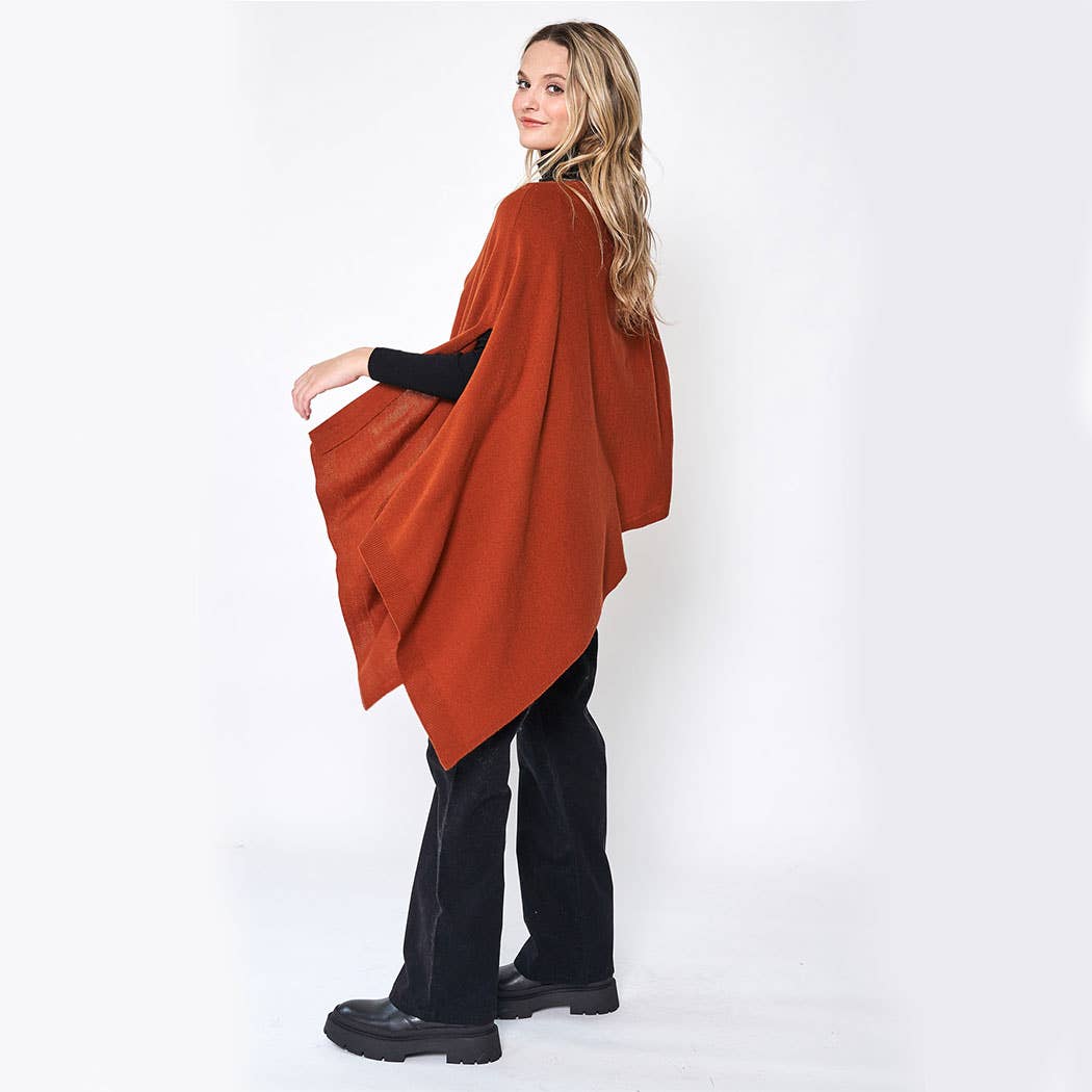 Scarf Poncho: MUS / One Size