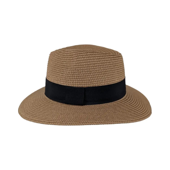 Fedora Straw Hat : Beige