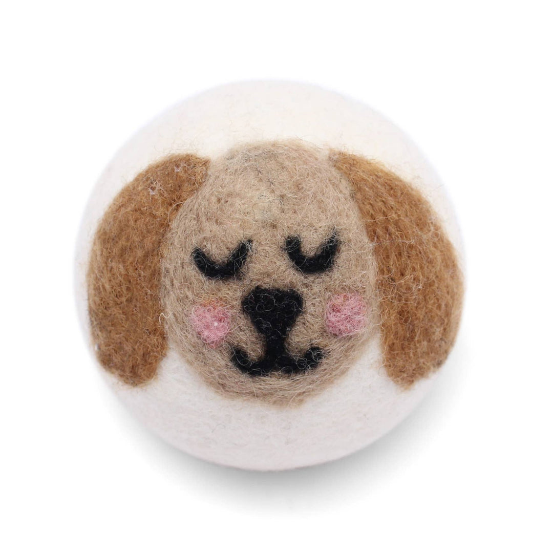 DRYER BALL: Brown Dog