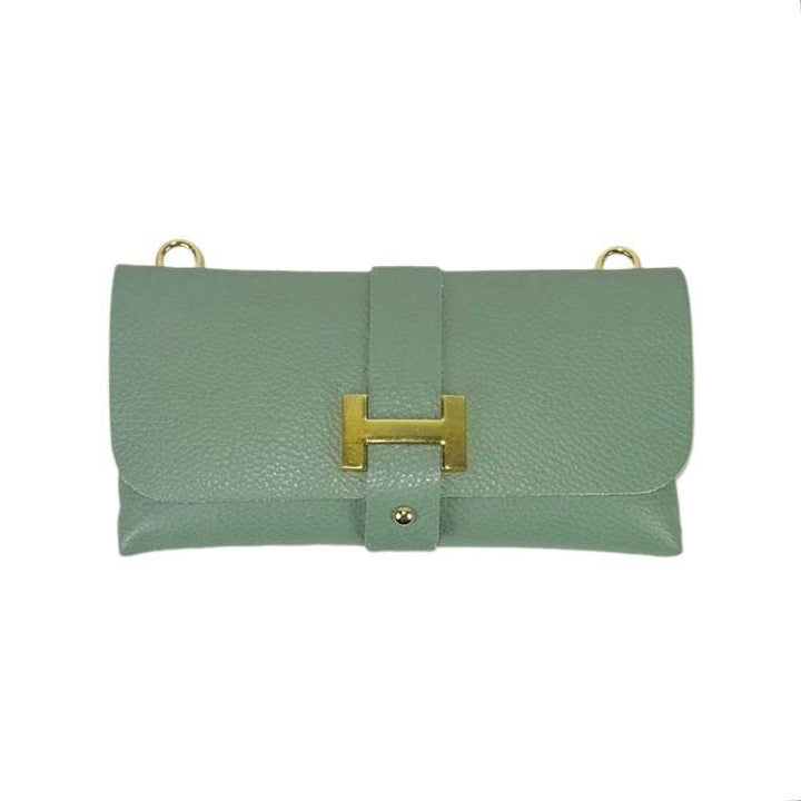 Brown Suede Italian Bag