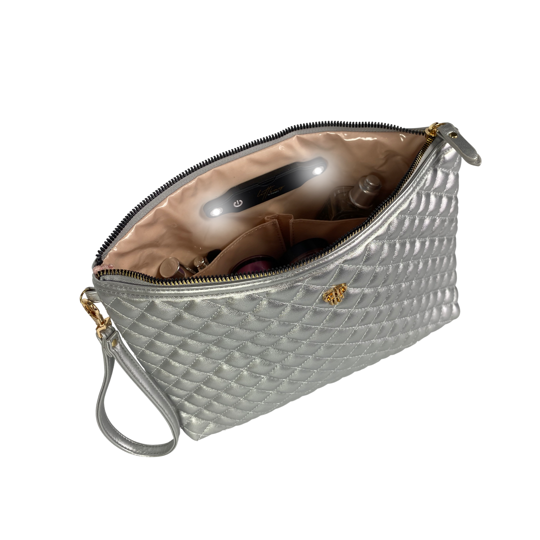Litt Makeup Case - Silver