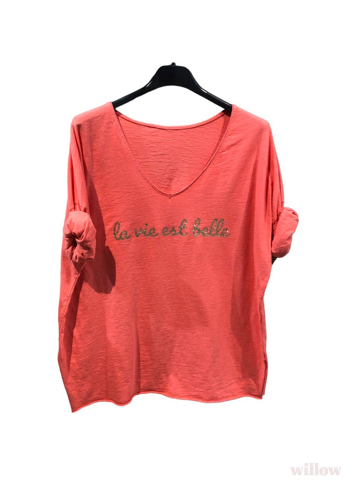 Life is beautiful t-shirt